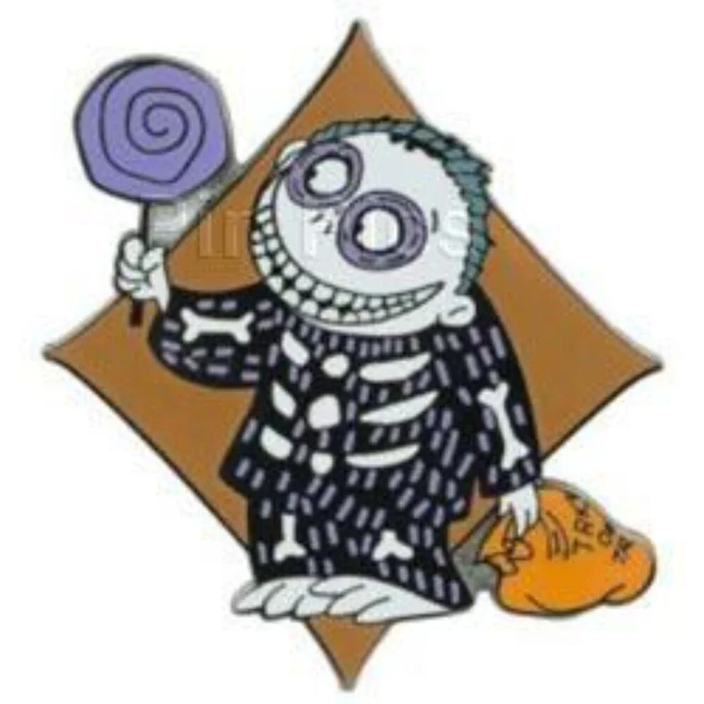 Disney Pin Nightmare Before Christmas NBC Barrel in‎ Skeleton Costume 64580 DS